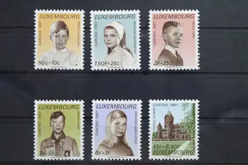 Luxemburg 759-764 postfrisch #UW591