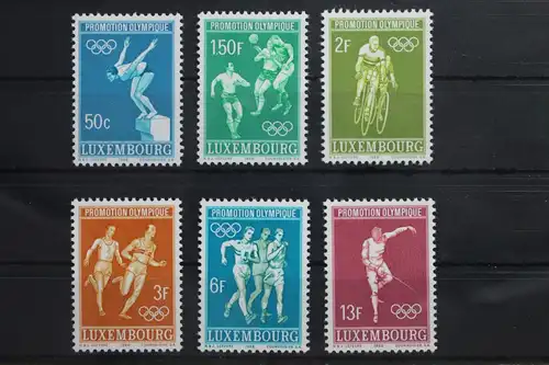 Luxemburg 765-770 postfrisch #UW596