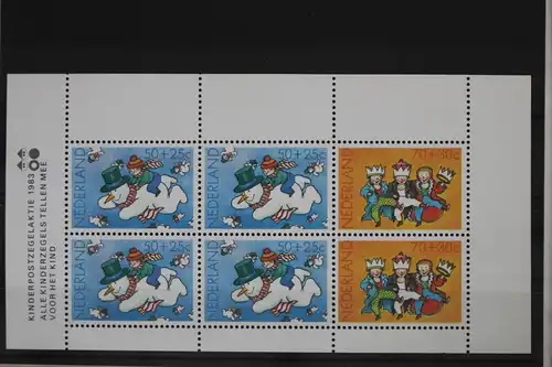 Niederlande Block 25 mit 1242, 1244 postfrisch #UV257