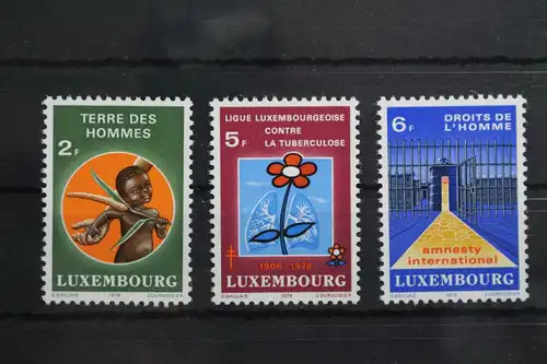 Luxemburg 972-974 postfrisch #UW707