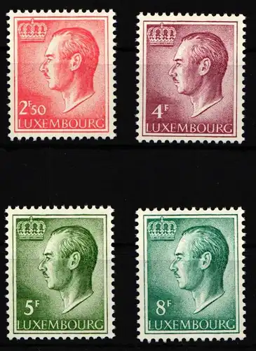Luxemburg 828-831 postfrisch #UW601