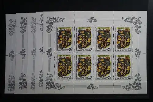 Sowjetunion 5603-5607 postfrisch als Kleinbogen #UT445