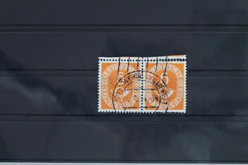 BRD 126 gestempelt als waagerechtes Paar - leicht vorgefaltet #UV945