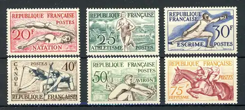 Frankreich 978-83 postfrisch Sport #JJ566