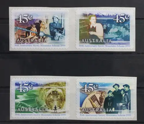 Australien 1840-1843 postfrisch als 2 Paare #UX570
