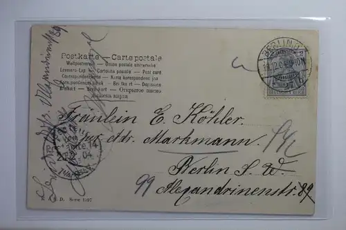 AK Deutschland Grußkarte 1904 #PI733