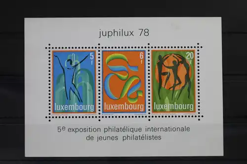 Luxemburg Block 12 mit 964-966 postfrisch #UX894