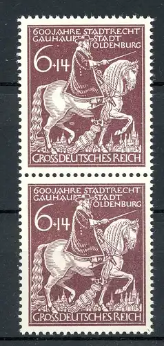 Deutsches Reich Plattenfehler 907 VI postfrisch #JJ586