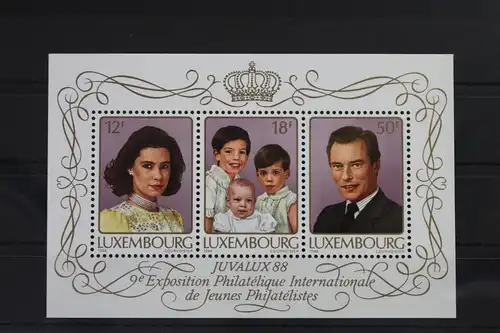 Luxemburg Block 15 mit 1196-1198 postfrisch #UX919