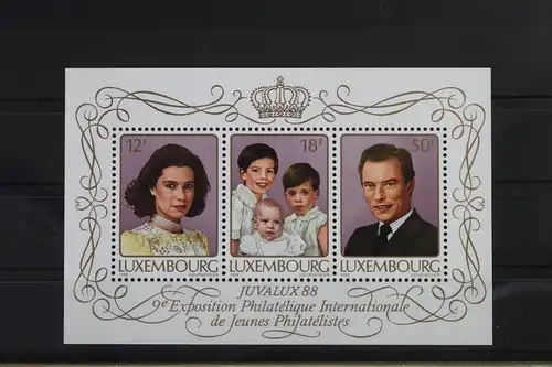 Luxemburg Block 15 mit 1196-1198 postfrisch #UX937