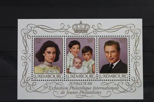 Luxemburg Block 15 mit 1196-1198 postfrisch #UX920