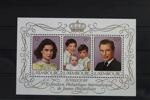 Luxemburg Block 15 mit 1196-1198 postfrisch #UX929