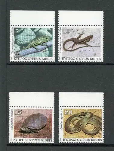 Zypern 794-97 postfrisch Tiere #JJ950