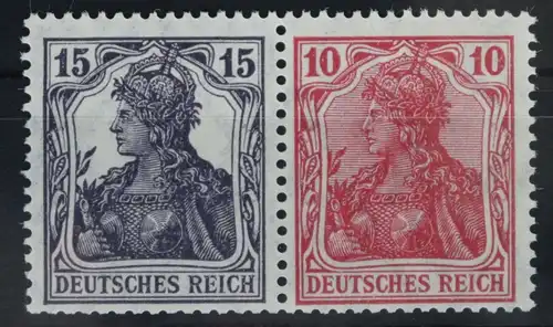 Deutsches Reich Zd W13 mit Falz #UY587