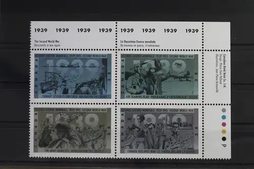 Kanada 1157-1160 postfrisch als Viererblock #VB145