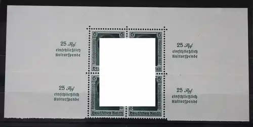 Deutsches Reich 4x 650 postfrisch aus Block 11 #UY119