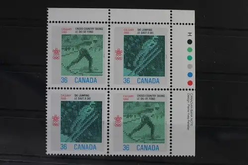 Kanada 1066-1067 postfrisch als Viererblock #VB161