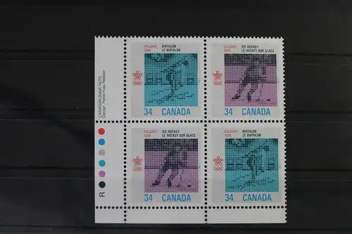 Kanada 1011-1012 postfrisch als Viererblock #VB182