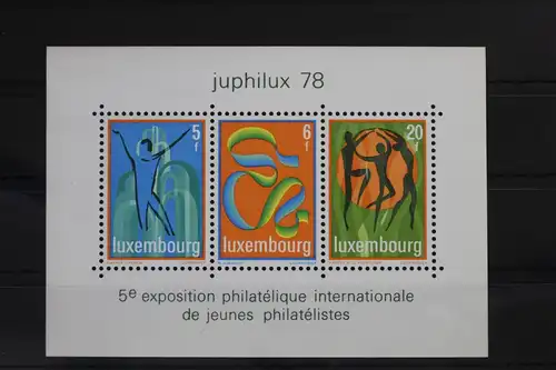 Luxemburg Block 12 mit 964-966 postfrisch #UX898