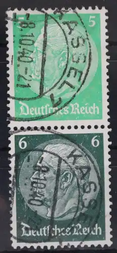 Deutsches Reich Zd S187 gestempelt #VB643