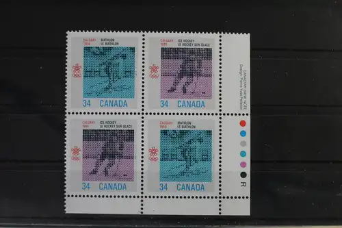 Kanada 1011-1012 postfrisch als Viererblock #VB185