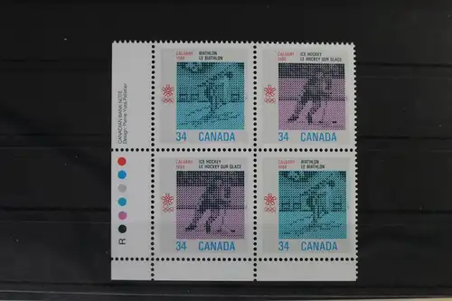 Kanada 1011-1012 postfrisch als Viererblock #VB186