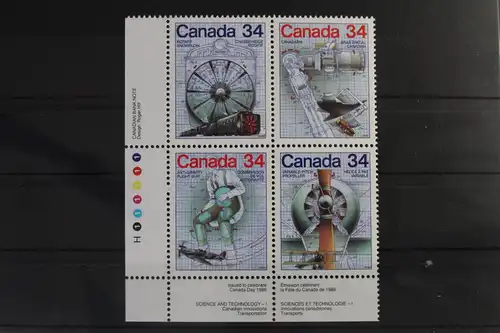 Kanada 999-1002 postfrisch als Viererblock #VB072