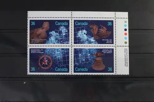 Kanada 1054-1057 postfrisch als Viererblock #VB090