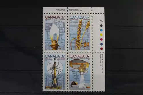 Kanada 1086-1089 postfrisch als Viererblock #VB114