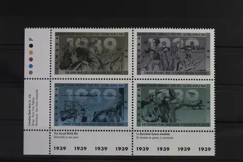 Kanada 1157-1160 postfrisch als Viererblock #VB148
