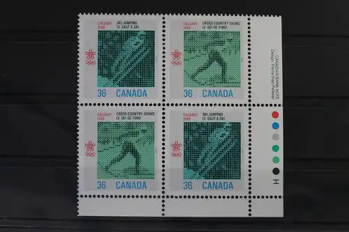 Kanada 1066-1067 postfrisch als Viererblock #VB168