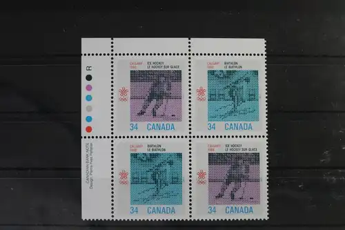 Kanada 1011-1012 postfrisch als Viererblock #VB188