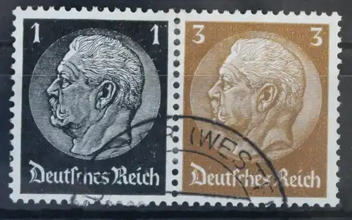 Deutsches Reich Zd W95 gestempelt #VB887