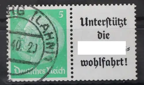 Deutsches Reich Zd W73 gestempelt #VA467