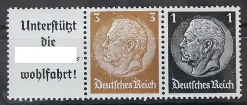 Deutsches Reich Zd W76 postfrisch #VA485