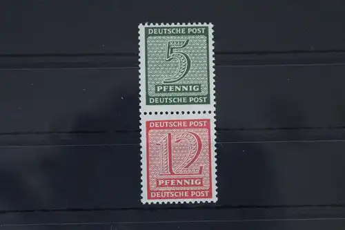 SBZ S Zd 4 postfrisch Zusammendruck #VE558