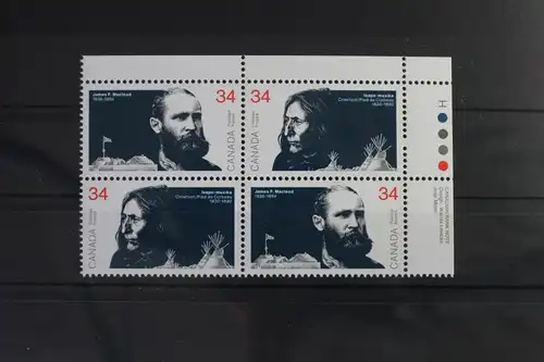 Kanada 1008-1009 postfrisch als Viererblock #VB076