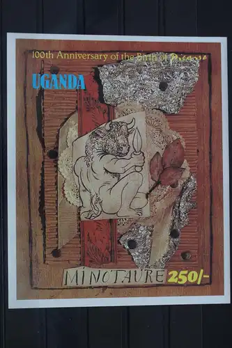 Uganda Block 29 postfrisch #VC788