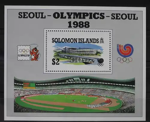 Salomonen Block 26 mit 691 postfrisch #VD511