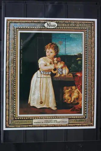 Niue Block 18 mit 244 postfrisch #VC776