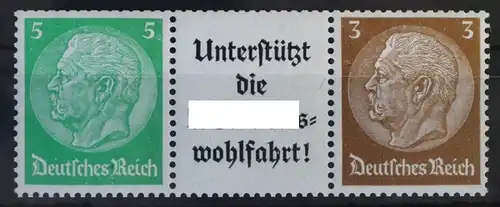 Deutsches Reich Zd W74 postfrisch #VB924