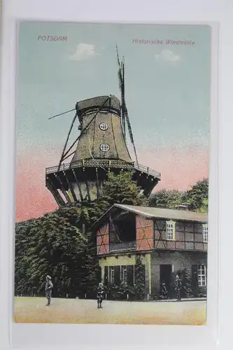 AK Potsdam Historische Windmühle (Sanssouci) #PI886