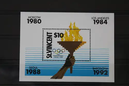 St. Vincent Block 60 mit 1134 postfrisch #VD628