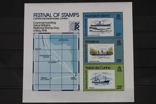 Ascension Block 9 postfrisch #VC791