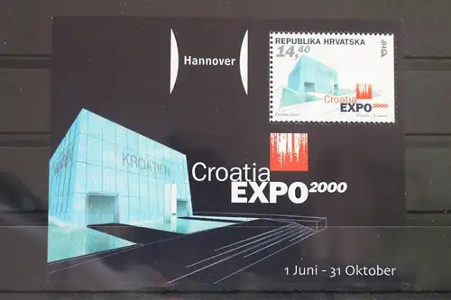 Kroatien Block 16 mit 547 postfrisch #VD858