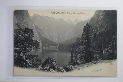 AK Am Obersee (Bayr. Hochgebirge) #PI816