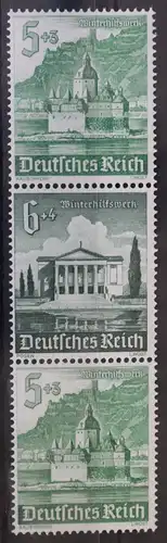 Deutsches Reich Zd S259 postfrisch Zusammendruck ungefaltet #VG391