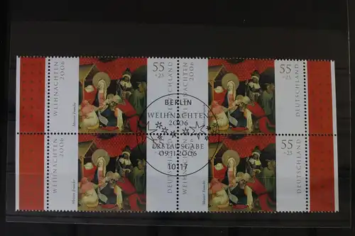 BRD 2570 gestempelt als 4er Einheit #VF020