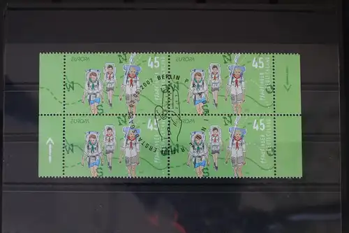 BRD 2600 gestempelt als 4er Einheit #VF097