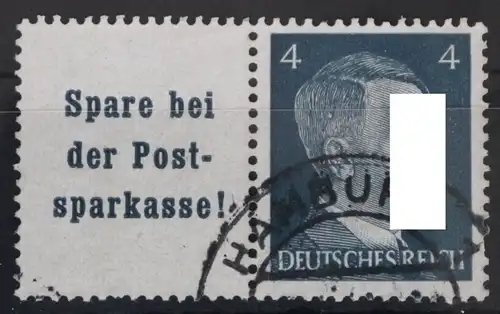 Deutsches Reich Zd W151 gestempelt Zusammendruck ungefaltet #VG624